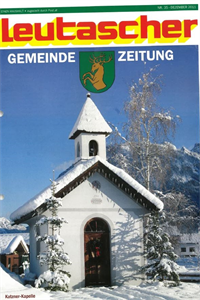 Cover Gemeindezeitung 2011